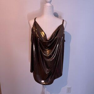Torrid Bronze Shimmer Tank Top size 3 (3X)